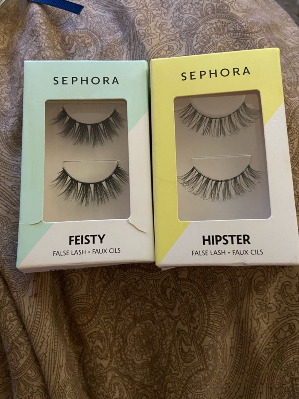 Sephora Feisty & Hipster False Lashes — Black